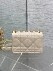Dior 2025 Miss Caro 17 Bag Beige Calfskin 271086