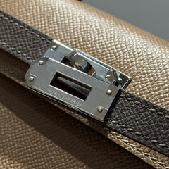 HM Mini Kelly 19 Sepia Epsom 243145