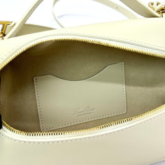 LP Extra Pouch L23 Milkshake White Smooth Calfskin 282123
