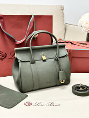 LP Loom L25 Ribbon Green Calfskin 282202