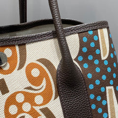 HM Garden Party 36 Multicolor Canvas and Negonda Calfskin 243408